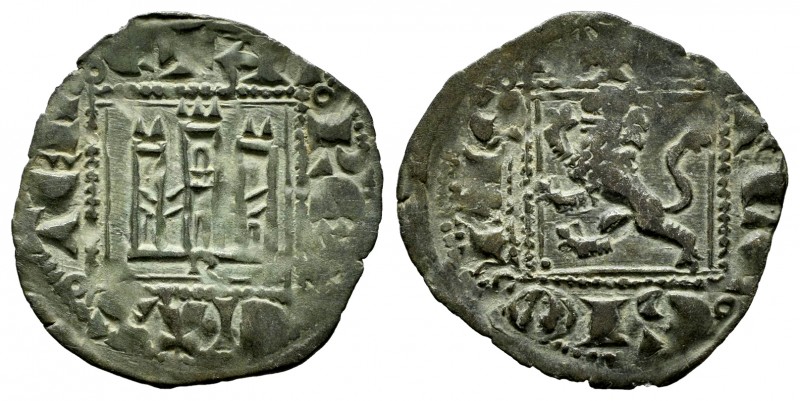 Kingdom of Castille and Leon. Alfonso XI (1312-1350). Noven. Burgos. (Bautista-4...