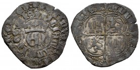 Kingdom of Castille and Leon. Enrique II (1368-1379). Real de vellon. Burgos. (Bautista-591). Ve. 2,55 g. Almost VF. Est...30,00. 

SPANISH DESCRIPTIO...
