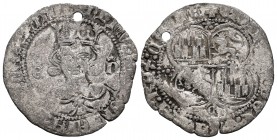 Kingdom of Castille and Leon. Enrique II (1368-1379). Real de vellon. Córdoba. (Bautista-592). Ve. 2,44 g. Holed. Almost VF. Est...30,00. 

SPANISH DE...
