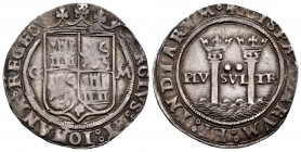 Charles-Joanna (1504-1555). 2 reales. México. G-M. (Cal-94). Ag. 6,32 g. Tone. Choice VF. Est...180,00. 

SPANISH DESCRIPTION: Juana y Carlos (1504-15...