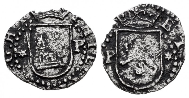 Philip II (1556-1598). 1/4 real. Lima. (Cal 2008-769). (Cal 2019-105). Ag. 0,67 ...