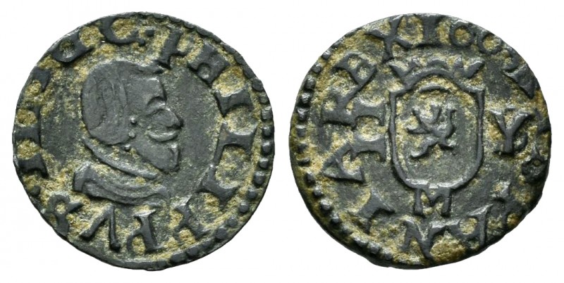 Philip IV (1621-1665). 2 maravedís. 1663. Madrid. Y/S. (Cal 2019-148 var). (Jara...