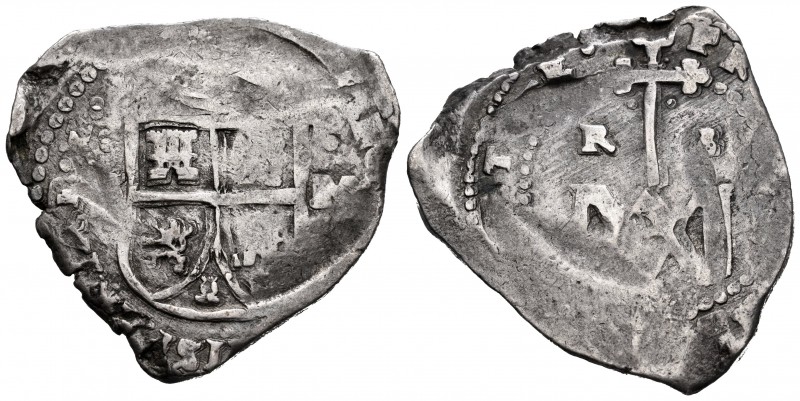 Charles II (1665-1700). 8 reales. Sevilla. M. (Cal-type 118). Ag. 21,05 g. Date ...