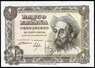 1 peseta. 1951. Madrid. (Ed 2017-461a). November 19, Don Quixote de la Mancha. Serie N. UNC. Est...20,00. 

SPANISH DESCRIPTION: 1 peseta. 1951. Madri...