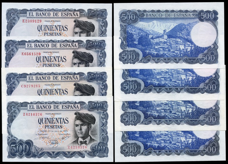 500 pesetas. 1971. Madrid. (Ed 2017-473a). July 23, Jacinto Verdaguer. Different...