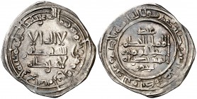 Califato. AH 354. Al-Hakem II. Medina Azzahra. Dirhem. (V. 452) (Fro. 6). 2,72 g. MBC+.