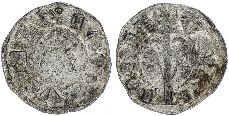 Jaume I (1213-1276). València. Diner. (Cru.V.S. 316) (Cru.C.G. 2129). Segunda em...