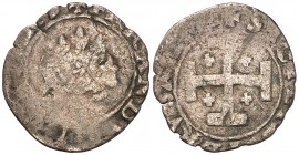 Ferran II de Nàpols (1495-1496). Nàpols. Cinquina. (Cru.V.S. 1103) (Cru.C.G. 3520) (MIR 103). Rara. 0,60 g. BC+.
