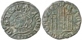 Enrique II (1368-1379). Toledo. Cornado. (AB. 492 var). 1,25 g. MBC+.