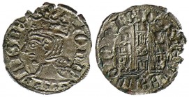 Juan I (1379-1390). Burgos. Cornado. (AB. 566). Cospel algo faltado. 0,62 g (MBC+).