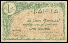 Alella. 1 peseta. (T. 116). MBC-.