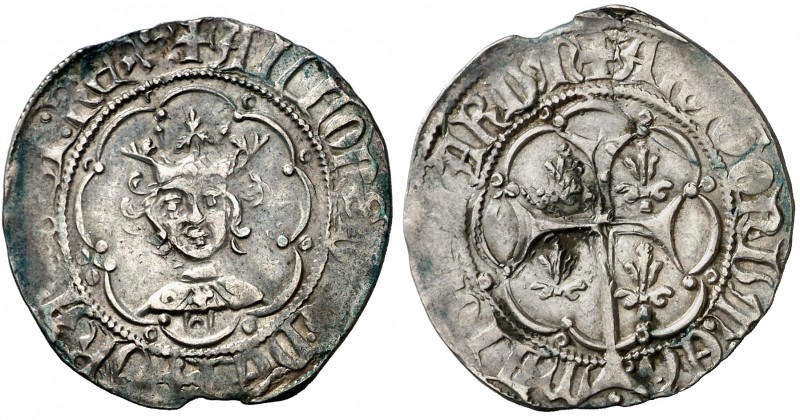 Alfons IV (1416-1458). Mallorca. Ral. (Cru.V.S. 838 var) (Cru.C.G. 2883d). Ex Co...