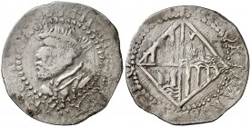 s/d. Felipe III. Mallorca. 1 ral. (AC. 475) (Cru.C.G. falta). Rara. 2,23 g. MBC-.