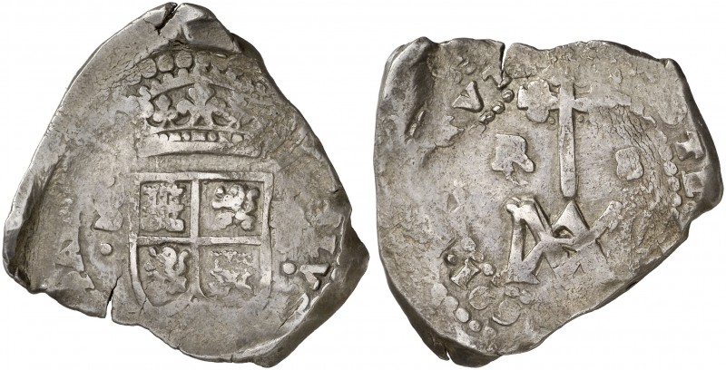 1691. Carlos II. Sevilla. M. 8 reales. (AC. 790). Tipo "María". Rara, sólo hemos...