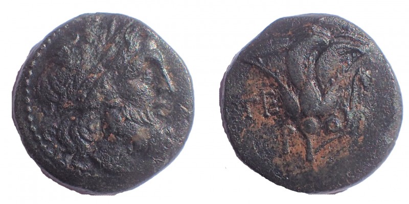 Islands off Caria, Rhodes Tetrachalkon circa 230-205 BC, Æ 18 mm., 5.5 gm. obv: ...