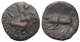 Tauric Chersonesos, Chersonesos. Circa 45–44 BC. Æ 20. Very Rare.