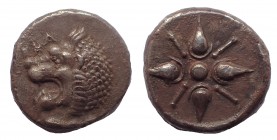 Carian Satraps. Hecatomnus (ca. 392/1-377/6 BC). AR drachm