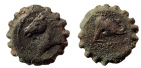 Seleukid Empire. Demetrios I Soter. 162-150 BC. Serrate Æ 16 mm