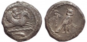 Phoenicia, Tyre, Circa 425-394 BC. AR Shekel. Rare.