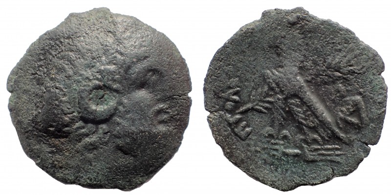 Cleopatra VII and Ptolemy XV Caesarion, 47 – 30. Paphos circa 47-30, Æ 26 mm, 6....