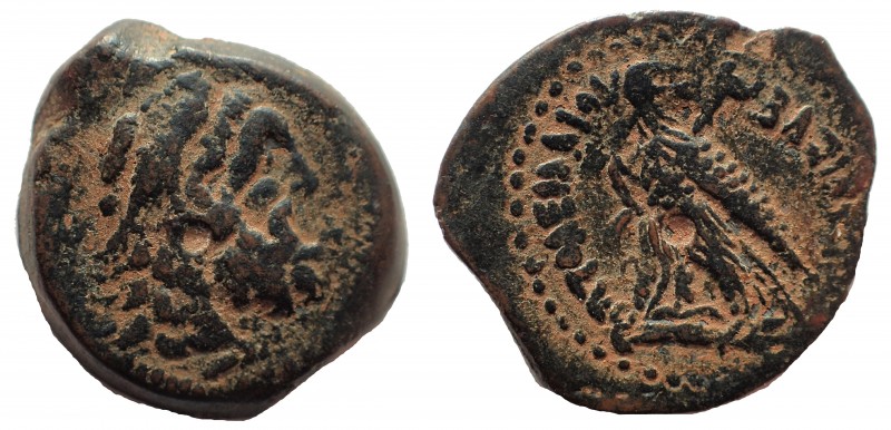 Ptolemaic Kings of Egypt. Ptolemy V Epiphanes. 204-180 BC. Æ 25 mm. 9.6 gm. Alex...