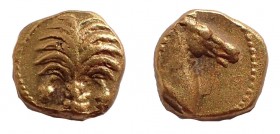 Zeugitania. Carthage 350-320 BC. 1/10 gold Stater