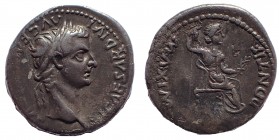 Tiberius, AD 36-37. AR Denarius.
