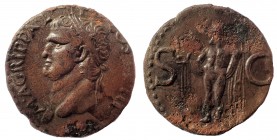 Marcus Agrippa, Lieutenant of Augustus (died 12 BC). AE 25 mm