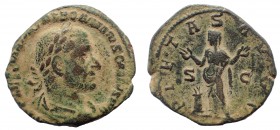 Trebonianus Gallus, 251-253 AD. Æ Sestertius