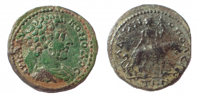Thrace. Hadrianopolis. Commodus (177-192). Ae. 25 mm. 7.2 gm. Obv: AV K Λ AV KOM...