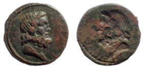 Thrace, Perinthus. Pseudo-autonomous  AE 22 Brockage. Rare