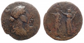 Lesbos, Mytilene Crispina, wife of Commodus  Æ 36 medallion, circa AD 177-192, Very Rare.