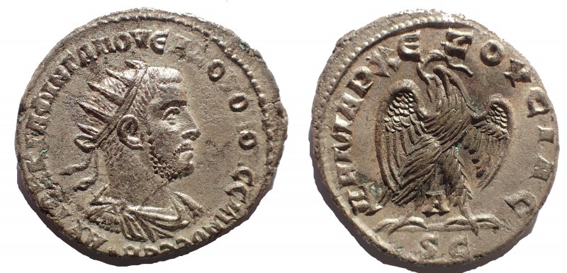Seleucis and Pieria. Antioch. Volusian. AD 251-253. BI Tetradrachm 25 mm, 11.0 g...