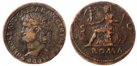 Nero. AD 54-68. Æ Paduan “Sestertius”