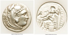 MACEDONIAN KINGDOM. Alexander III the Great (336-323 BC). AR drachm (18mm, 4.22 gm, 12h). VF. Posthumous issue of uncertain mint in Greece or Macedoni...