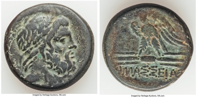 PONTUS. Amaseia. Mithradates VI Eupator (ca. 111-105 or 95-90 BC). AE (26mm, 18....