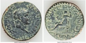 LYCAONIA. Iconium. Nero (AD 54-68), with Poppaea. AE diassarion (27mm, 9.56 gm, 12h). Fine. NЄPwN KAICAP-CЄBACTOC, laureate head of Nero right / ΠOΠΠA...