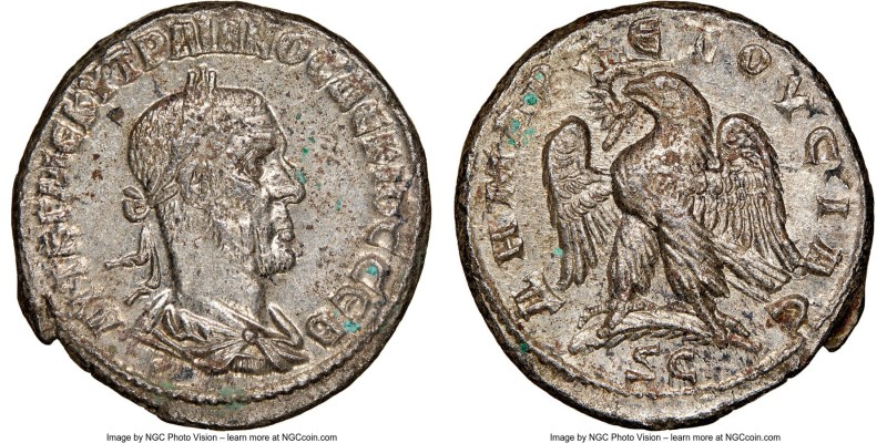 SYRIA. Antioch. Trajan Decius (AD 249-251). BI tetradrachm (26mm, 10.95 gm, 12h)...