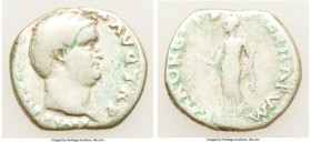 Otho (January-April AD 69). AR denarius (18mm, 3.28 gm, 6h). VF. Rome. IMP M OTHO CAESAR AVG TR P, bare, bewigged head of Otho right / PAX ORBIS TERRA...