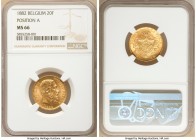 Leopold II gold 20 Francs 1882 MS66 NGC, KM37. Position A. AGW 0.1867 oz.

HID09801242017

© 2020 Heritage Auctions | All Rights Reserved