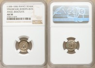 Strasbourg Denier (Angel Bracteate) ND (1200-1300) AU58 NGC, Rob-8979. 

HID09801242017

© 2020 Heritage Auctions | All Rights Reserved