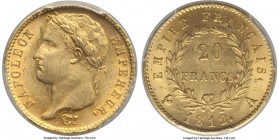 Napoleon gold 20 Francs 1812-A MS62 PCGS, Paris mint, KM695.1, Gad-1025. AGW 0.1867 oz. 

HID09801242017

© 2020 Heritage Auctions | All Rights Re...