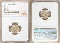 Trier. Carl Caspar 4 Pfennig 1672 MS64 NGC, KM127. 

HID09801242017

© 2020 Heritage Auctions | All Rights Reserved