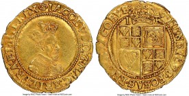 James I gold Crown ND (1605-1606) AU Details (Cleaned) NGC, London mint, Rose mm, Second coinage, S-2624, N-2090. 21mm. 2.40gm. 

HID09801242017

...