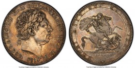 George III Crown 1819-LIX AU55 PCGS, KM675, S-3787. Argent, charcoal and gold toning. 

HID09801242017

© 2020 Heritage Auctions | All Rights Rese...