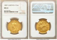 Victoria gold 2 Pounds 1887 MS61 NGC, KM768, S-3865. 

HID09801242017

© 2020 Heritage Auctions | All Rights Reserved