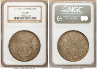 Charles III 8 Reales 1771 Mo-FM AU50 NGC, Mexico City mint, KM105. Russet hues to the devices.

HID09801242017

© 2020 Heritage Auctions | All Rig...
