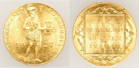 Wilhelmina gold Ducat 1927 UNC, Utrecht mint, KM8.3a. 20.9mm. 3.50gm. 

HID09801242017

© 2020 Heritage Auctions | All Rights Reserved