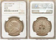 Republic "Single Shaft" 5 Shillings 1892 AU55 NGC, Berlin mint, KM8.1. Mintage: 14,000. A handsome example of this scarce one year type.

HID0980124...