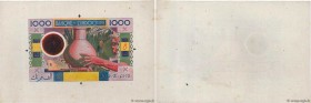 Country : DJIBOUTI 
Face Value : 1000 Francs Épreuve 
Date : (1946) 
Period/Province/Bank : Banque de l'Indochine 
Catalogue reference : P.20E 
Commen...